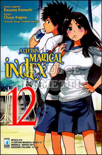 MITICO #   210 - A CERTAIN MAGICAL INDEX 12